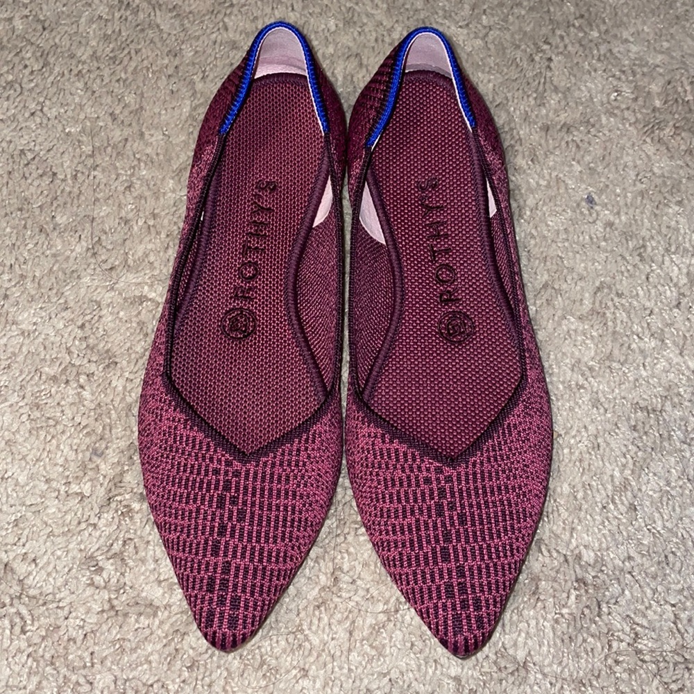 Rothy’s Point Flat size 8
